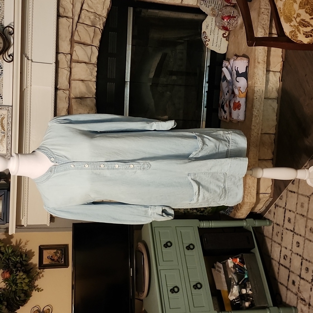 Lucky Brand chambray dress